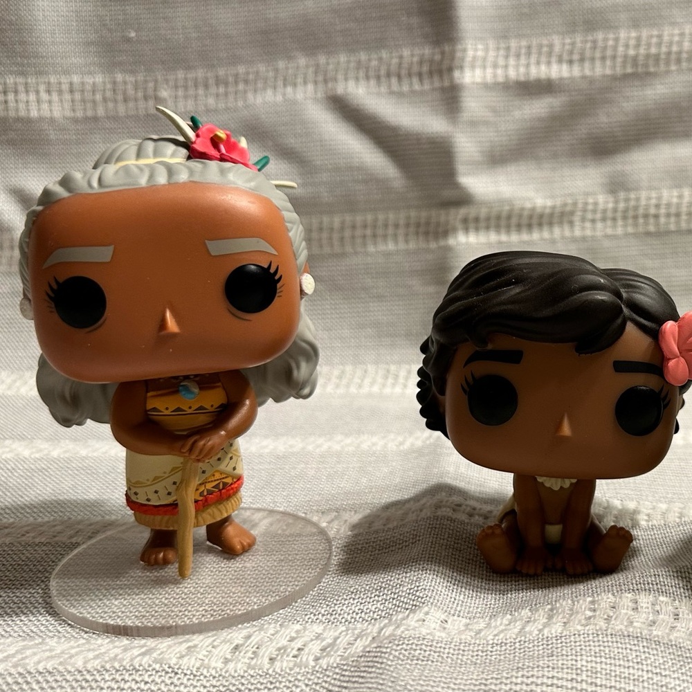 Moana themed Funko pops